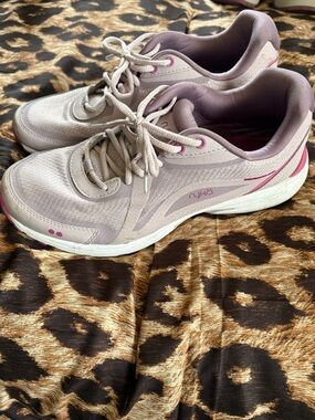 Ryka Light Pink and Dark Pink Women's Athletic Walking Shoes
